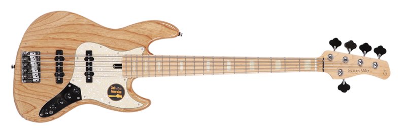 V7 Vint.SwampAsh-5str.fretless
