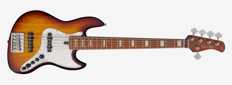 Sire V8 5 str tobacco Sunburst