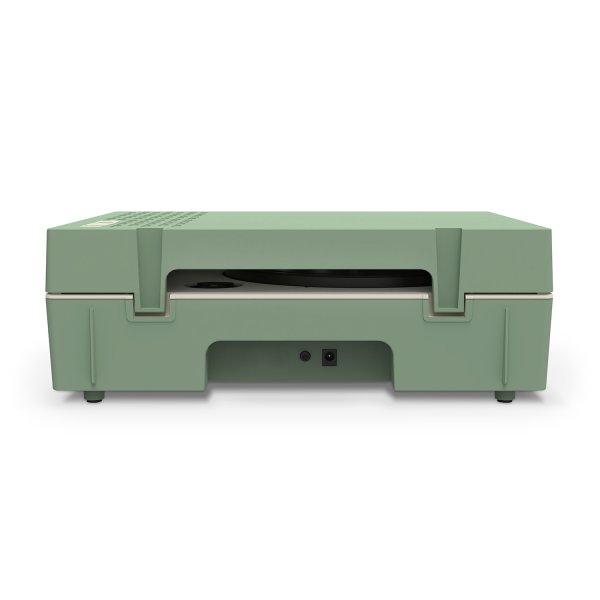 Re-Spin Sustainable Bluetooth Suitcase Record Player - Basil Green