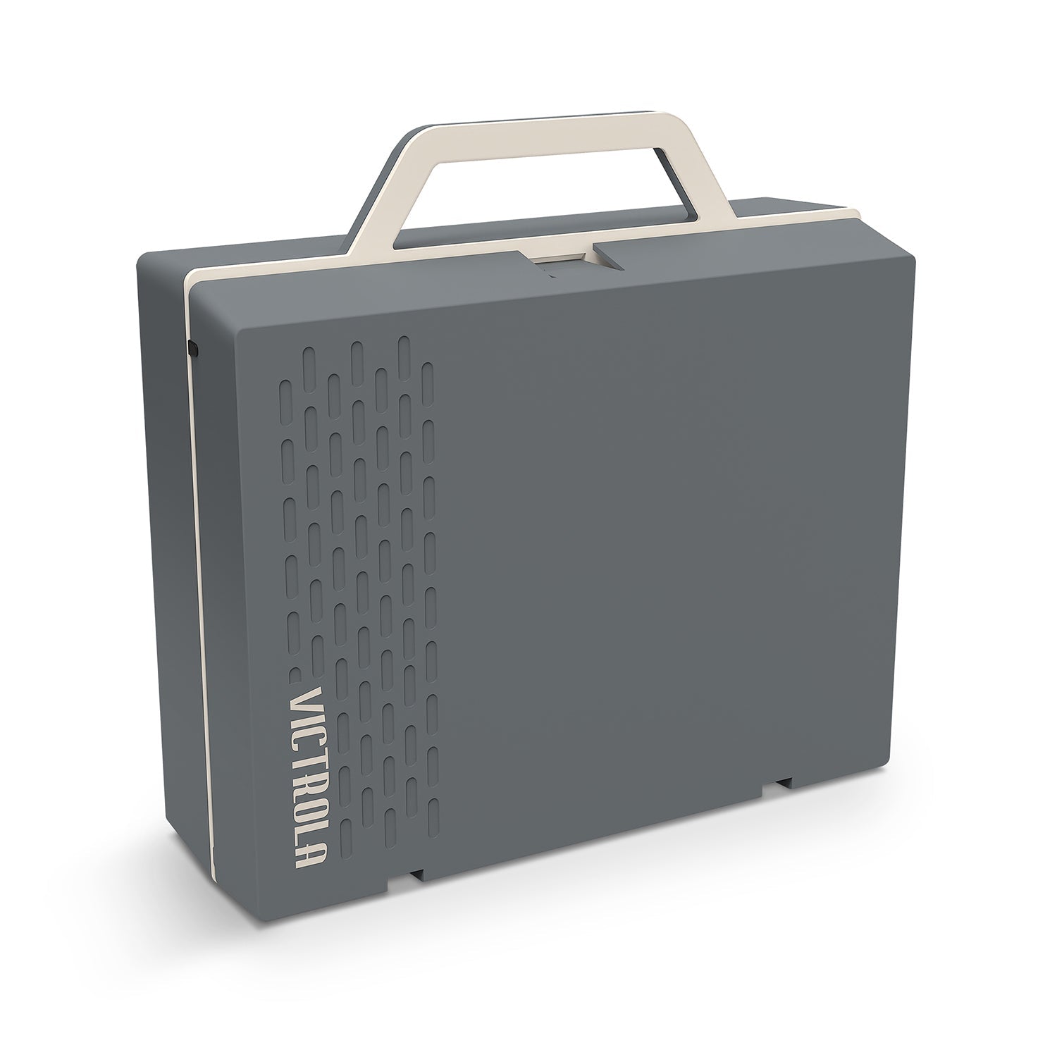 Re-Spin Sustainable Bluetooth Suitcase Record Player - Graphite Grey