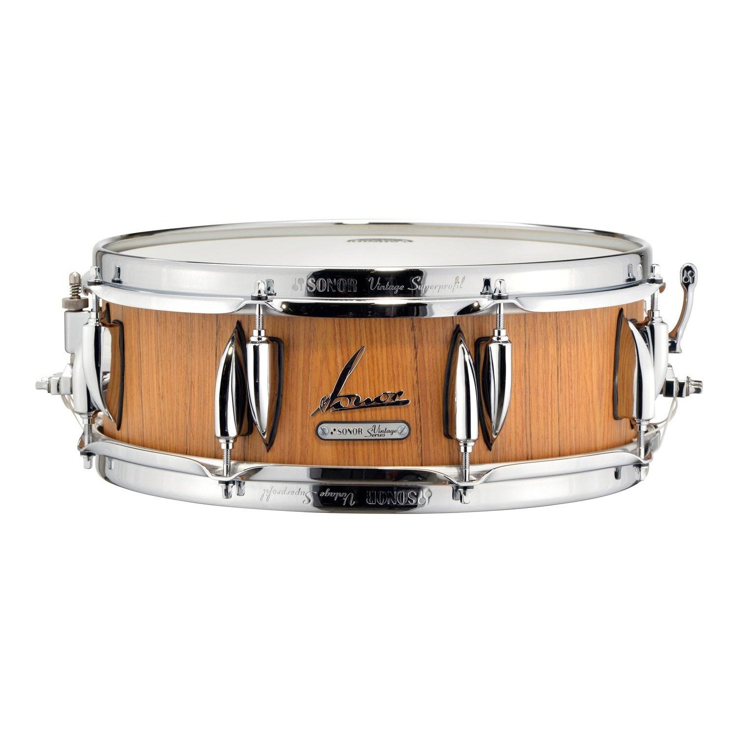 Sonor - Vintage Snare Drum 14x5 Teak Semi-Gloss