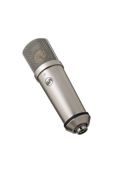 Warm Audio - Studio Essential Large-Diaphragm Cardioid Condenser Microphone, Nickel