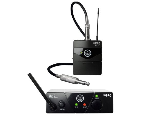 AKG WMS40MINI-INSTR-US25B - Wms40 Mini Single Instrumental Set Wireless Microphone System (Band: US25-B)