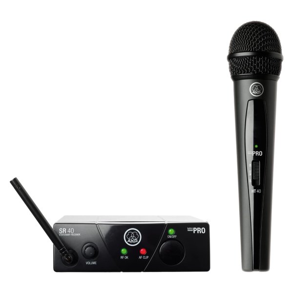 AKG WMS40MINI-VOCAL-US25D - Wireless Vocal Microphone System (Band US25-D)