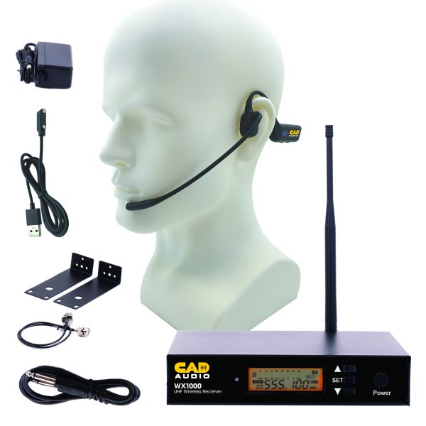 CAD Audio - Wireless Headworn Microphone System (550 to 590 MHz)