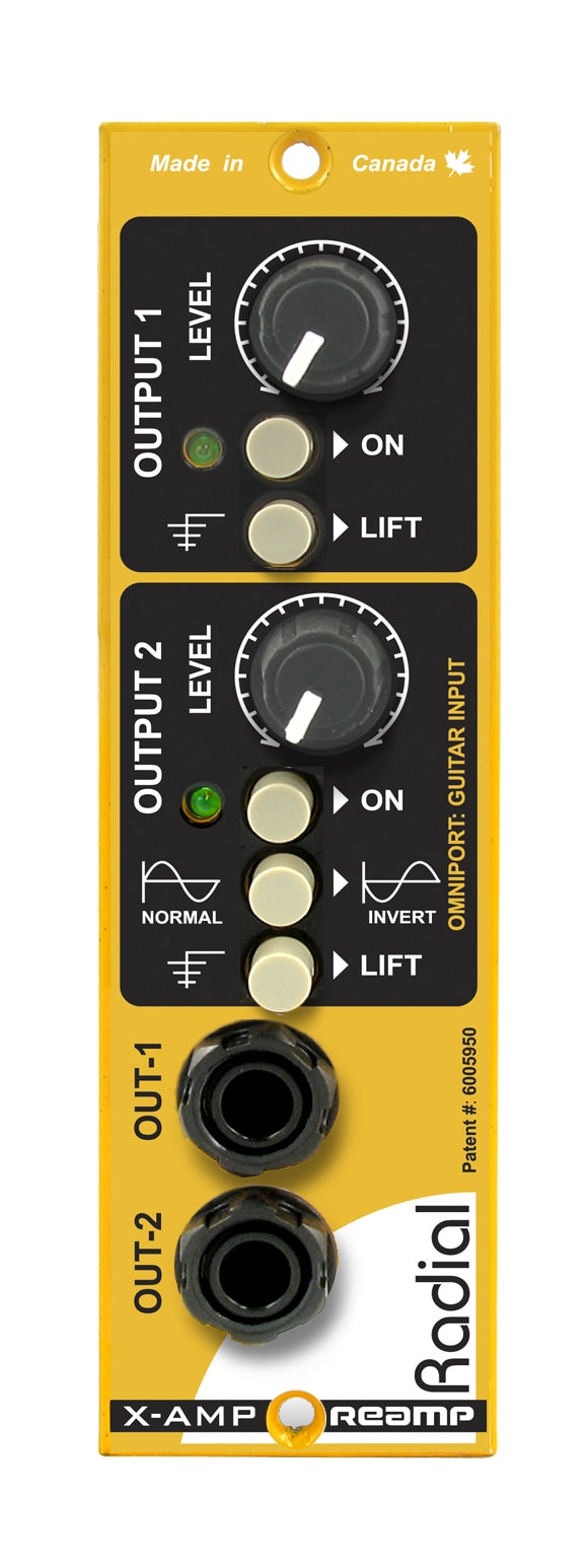 Radial X-AMP 500 - Reamper - product view 2