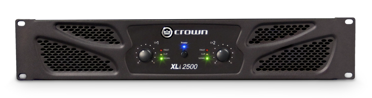 Crown XLI2500 - Two-Channel, 750W At 4Ohm Power Amplifier