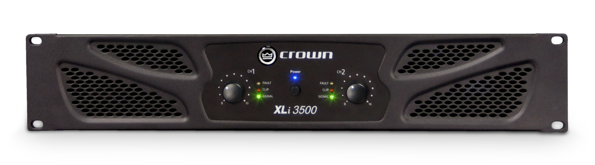 Crown XLI3500 - Audio Xli 3500 Stereo Power Amplifier