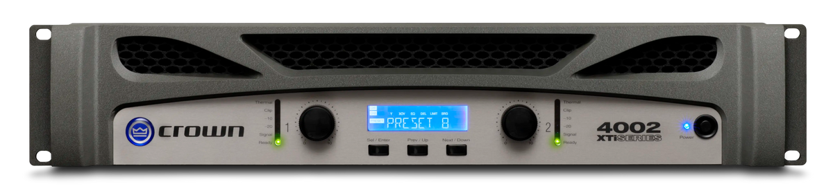 Crown XTI4002 - 1200W Per Channel @ 4 Ohms Power Amplifier