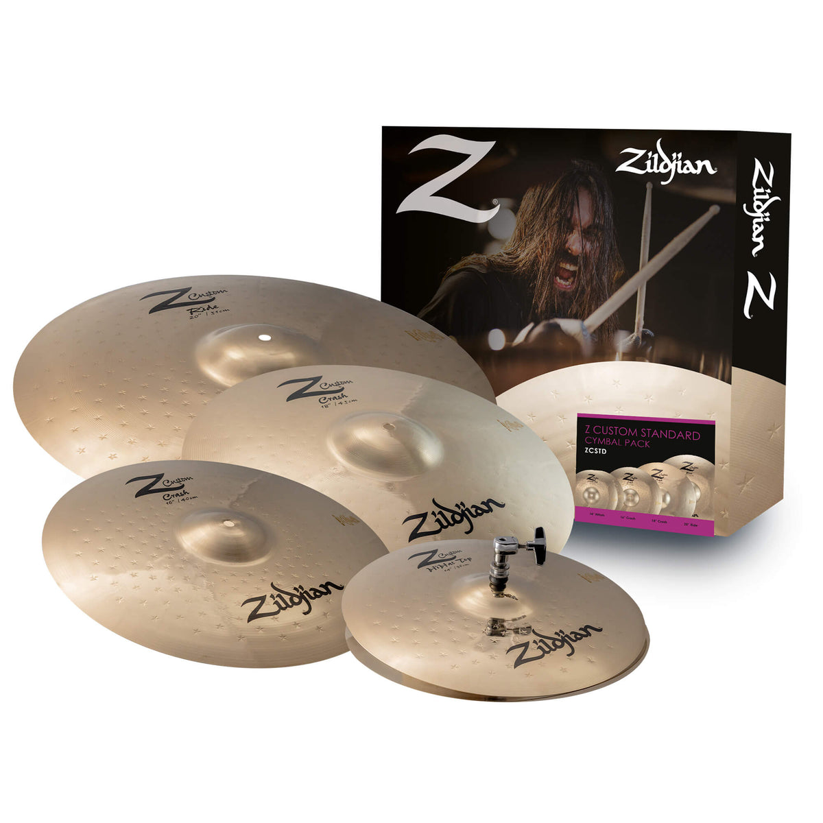 Zildjian Z Custom Standard Cymbal Pack