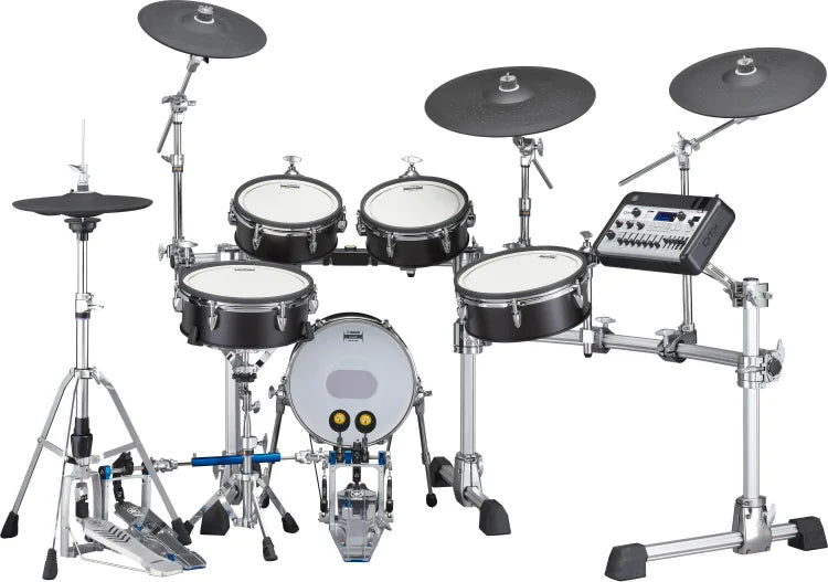 Yamaha DTX10KXBF Electronic Drum Set With TCS Heads (Black Forest)