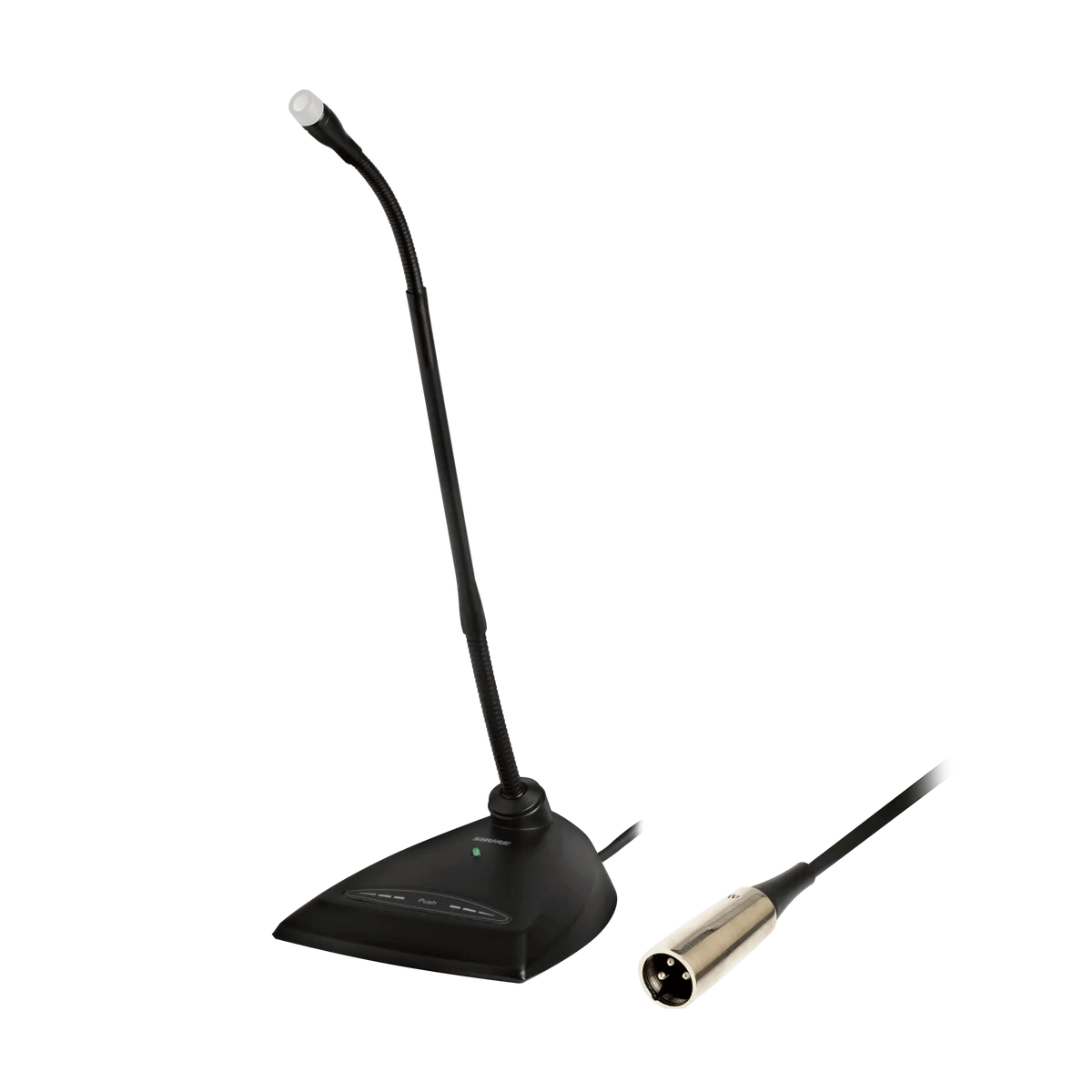 Shure MX412D/N - 12 Inch Desktop Mic Housing with Switch & LED - product view 1