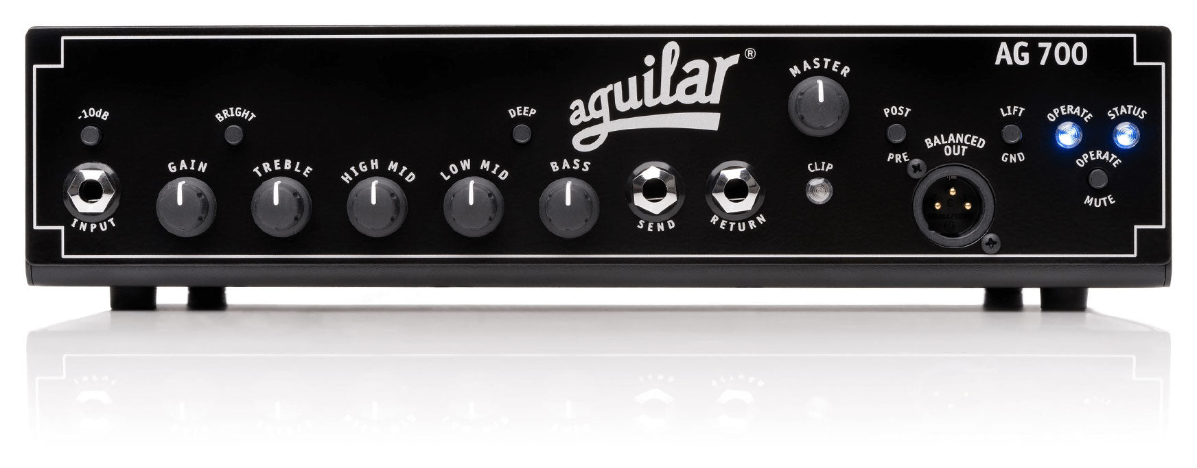 Aguilar - AG 700 Super Light Head - La Boîte Musicale - Bass Amplifier - Aguilar - 