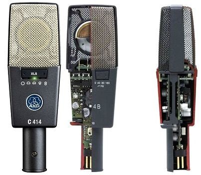 AKG - C414 XLS Reference Multipattern Condenser Microphone - La Boîte Musicale - Microphones - AKG - 