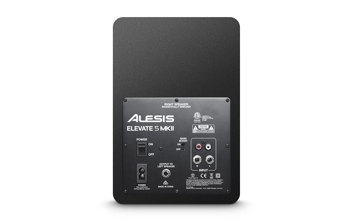 Alesis - Elevate 5 MKII Powered Desktop Studio Speakers - La Boîte Musicale - Studio Monitors - Alesis - 