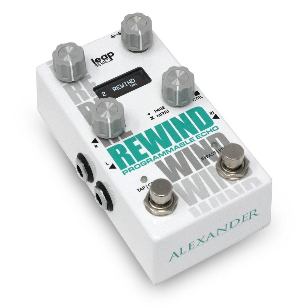 Alexander Pedals - Rewind Programmable Echo - La Boîte Musicale - Reverb - Alexander Pedals - 