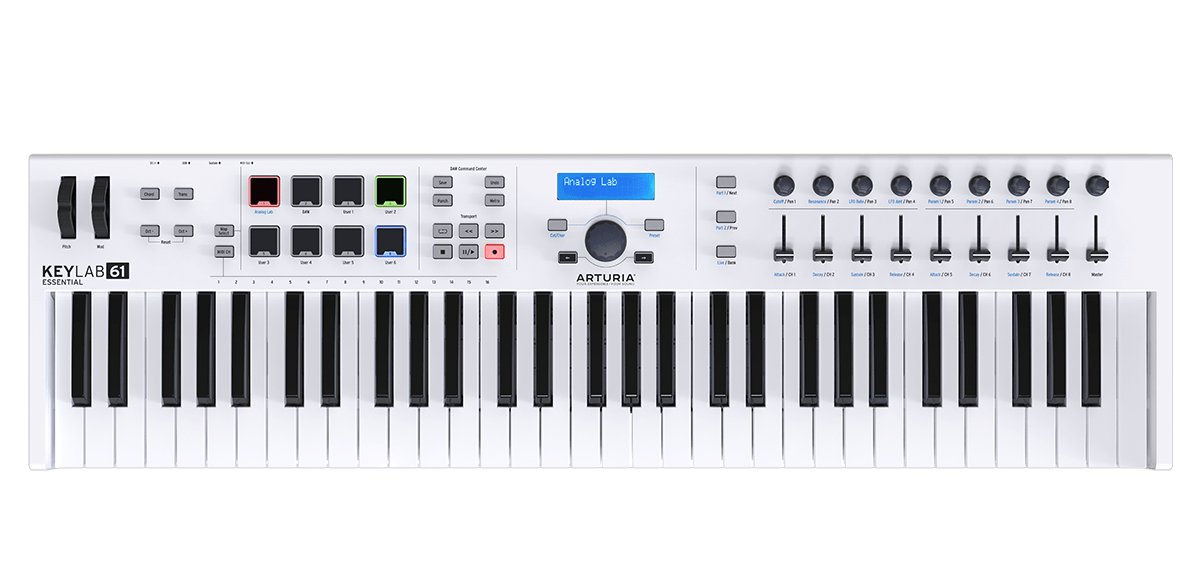 Arturia Keylab Essential 61 Controller - La Boîte Musicale - Controller - Arturia - 