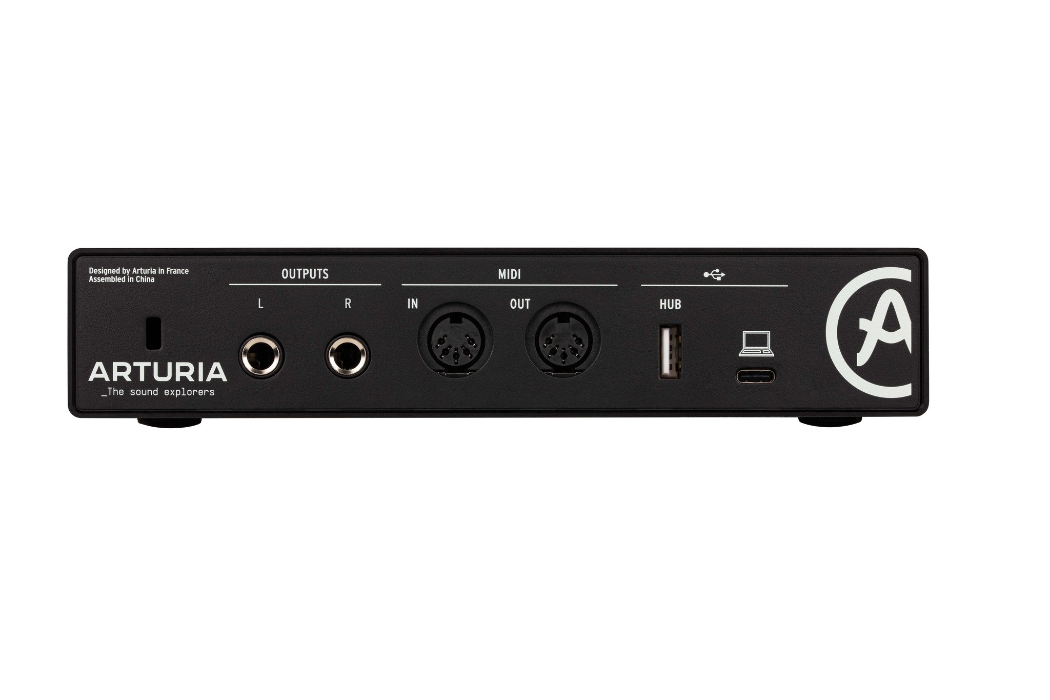 Arturia - MiniFuse 2 Compact USB Audio Interface - Black - La Boîte Musicale - Interfaces - Arturia - 