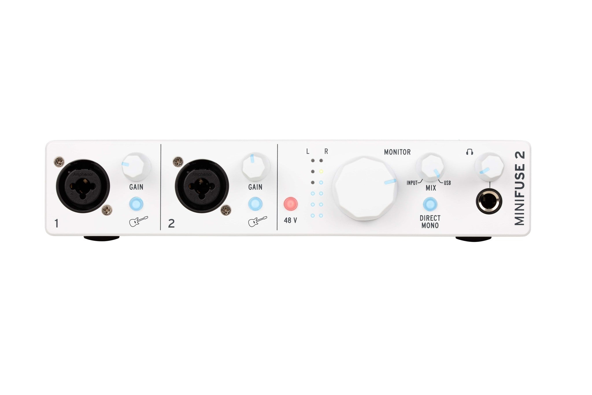 Arturia - MiniFuse 2 Compact USB Audio Interface - White - La Boîte Musicale - Interfaces - Arturia - 