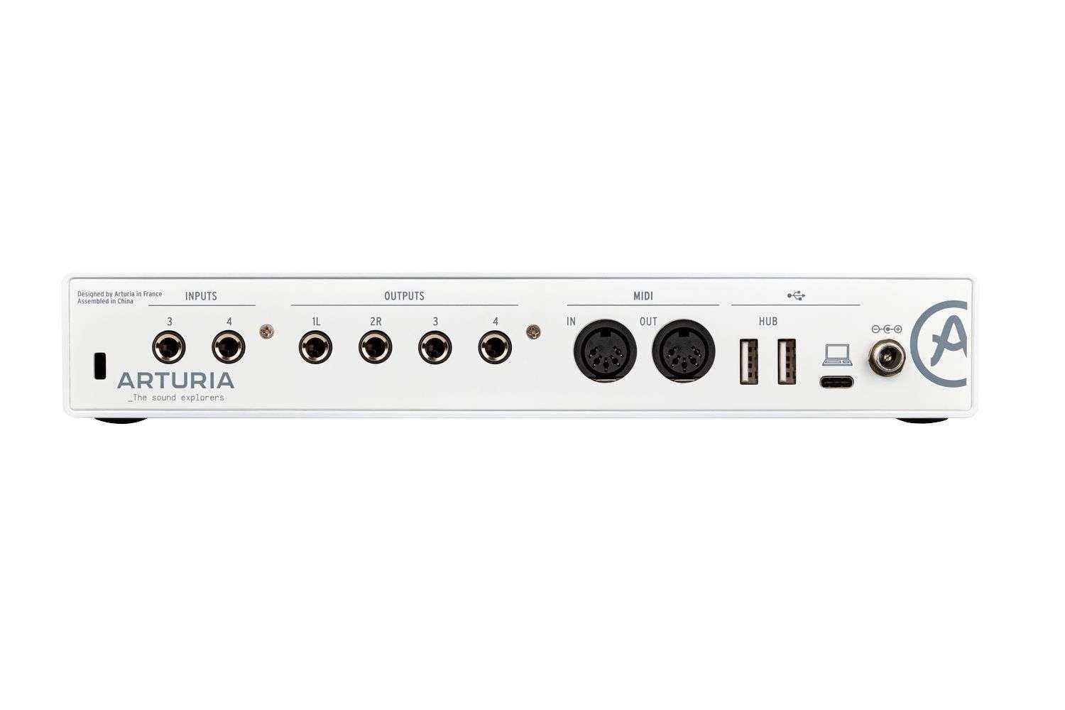 Arturia - MiniFuse 4 USB - C Audio Interface - White - La Boîte Musicale - Interfaces - Arturia - 