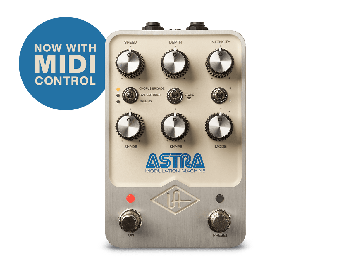 Universal Audio - Astra Modulation Pedal - photo du produit