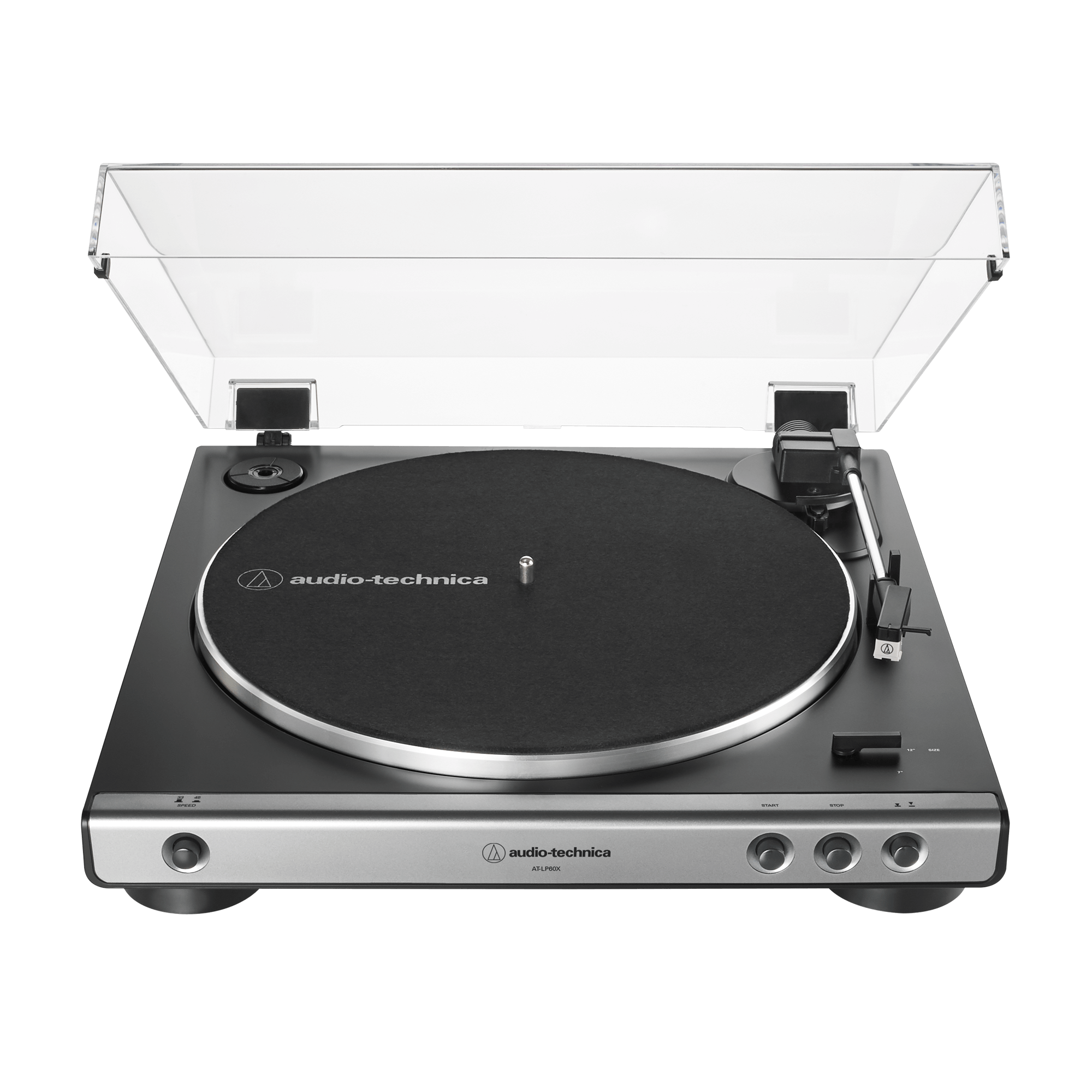 Audio-Technica - Fully automatic Belt-drive turntable - Gun Metal