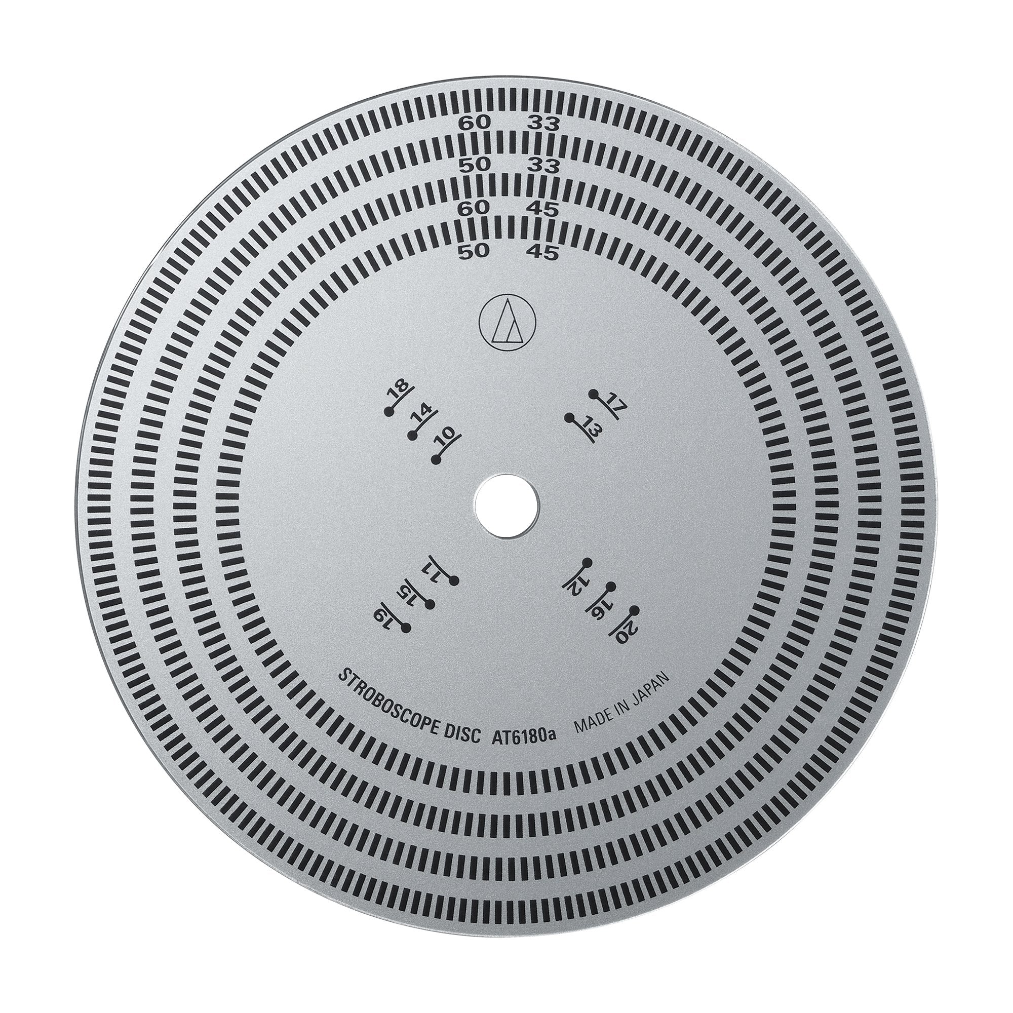 Audio - Technica AT6180a Stroboscope Disc - La Boîte Musicale - Turntable Accessories - Audio - Technica - 