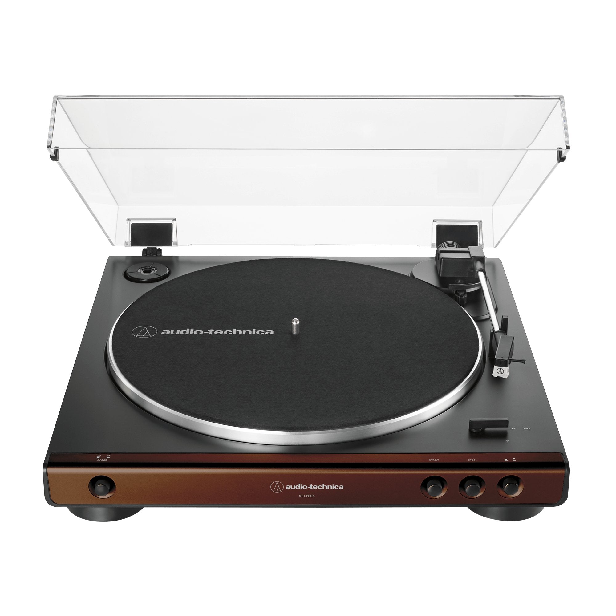 Audio - Technica - Fully automatic Belt - drive turntable - Brown - La Boîte Musicale - Turntable - Audio - Technica - 