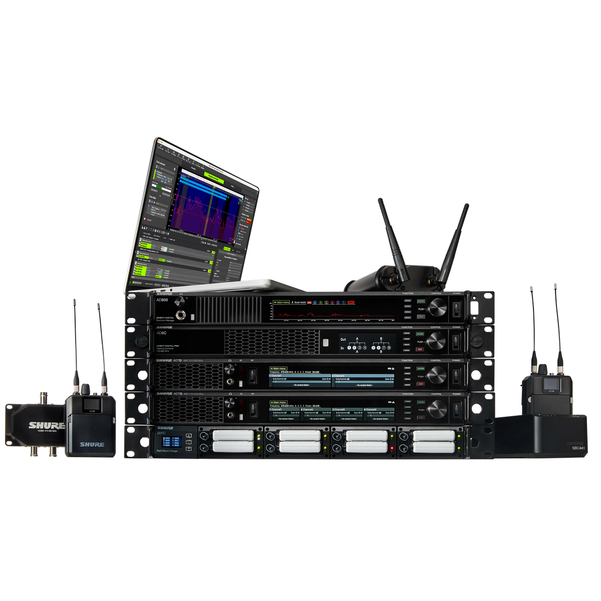 Shure ADPSM-4CL - ADPSM 4 Channel License - product view 1