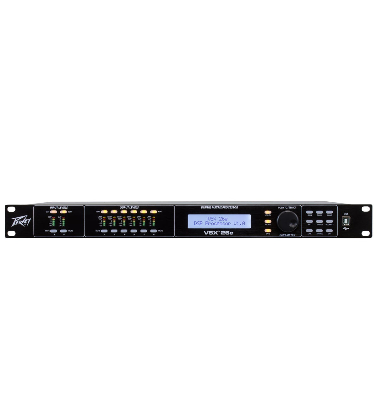 Peavey VSX™ 26e  DSP-based Loudspeaker Management System