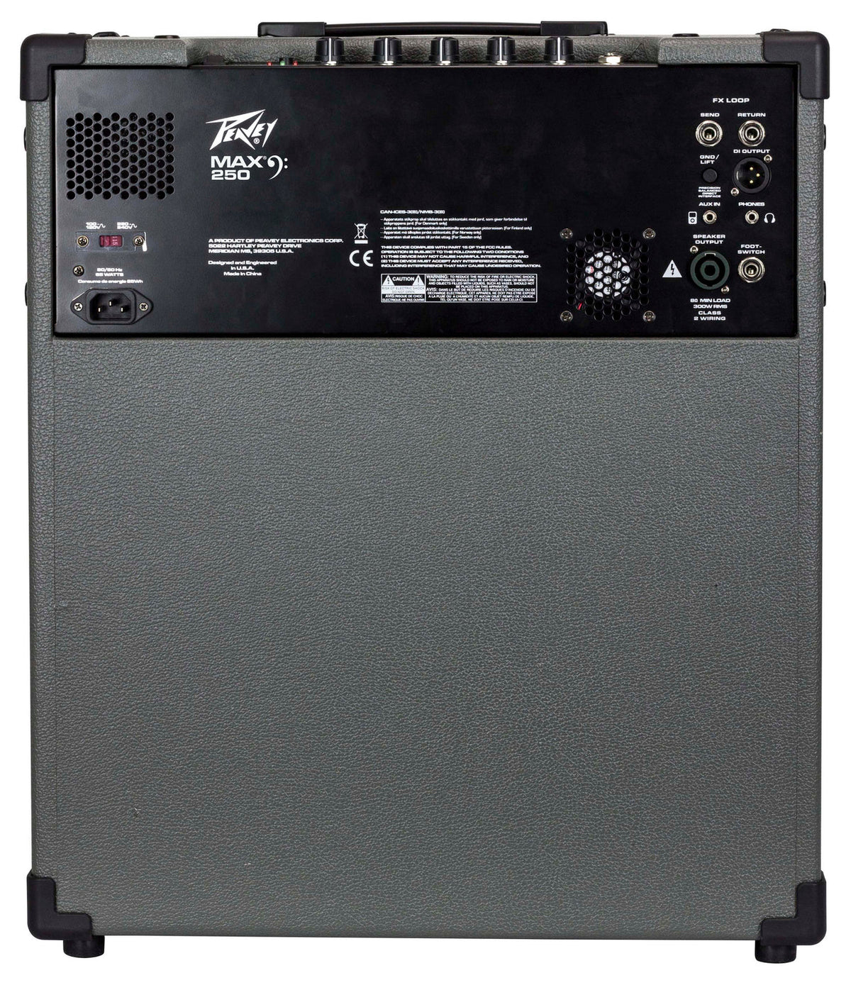 Peavey MAX® 250 250-Watt Bass Amp Combo - additional view