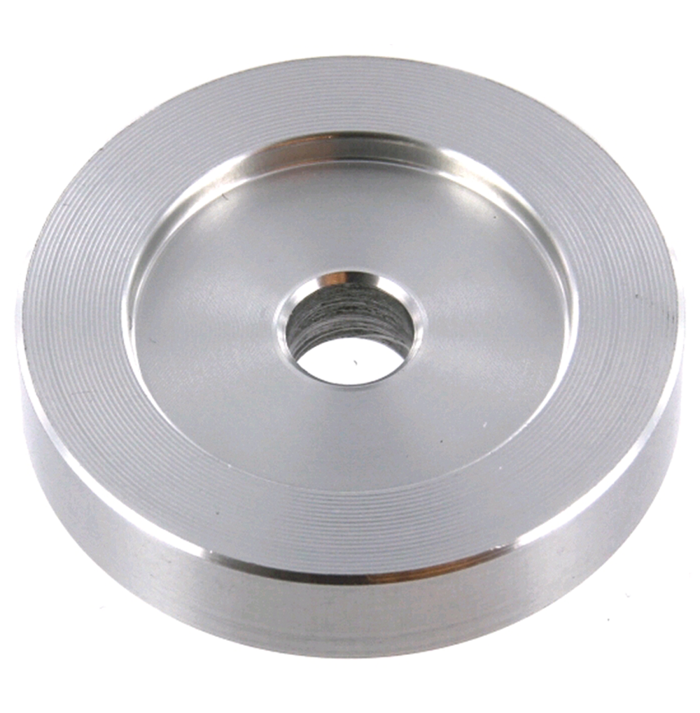 Tonar 45 RPM adapter aluminum