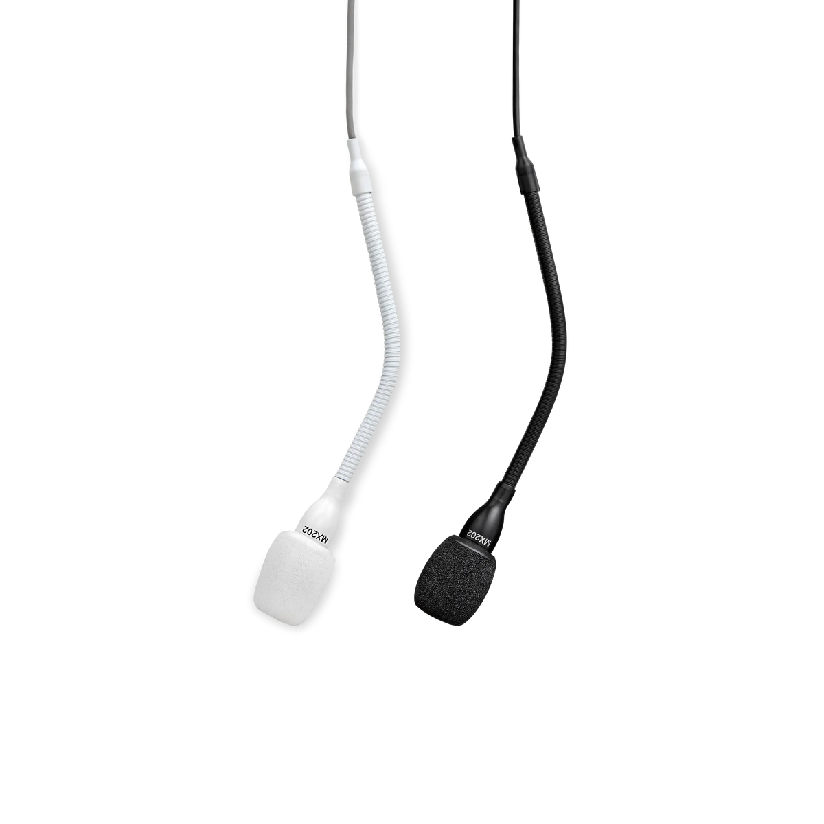 Shure MX202B/C - Cardioid Overhead Mic with In-line Preamp - Black - product view 2
