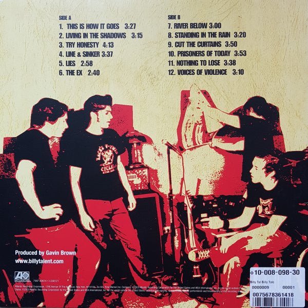 Billy Talent - Billy Talent - La Boîte Musicale - Vinyl Records - Vinyl Records - 