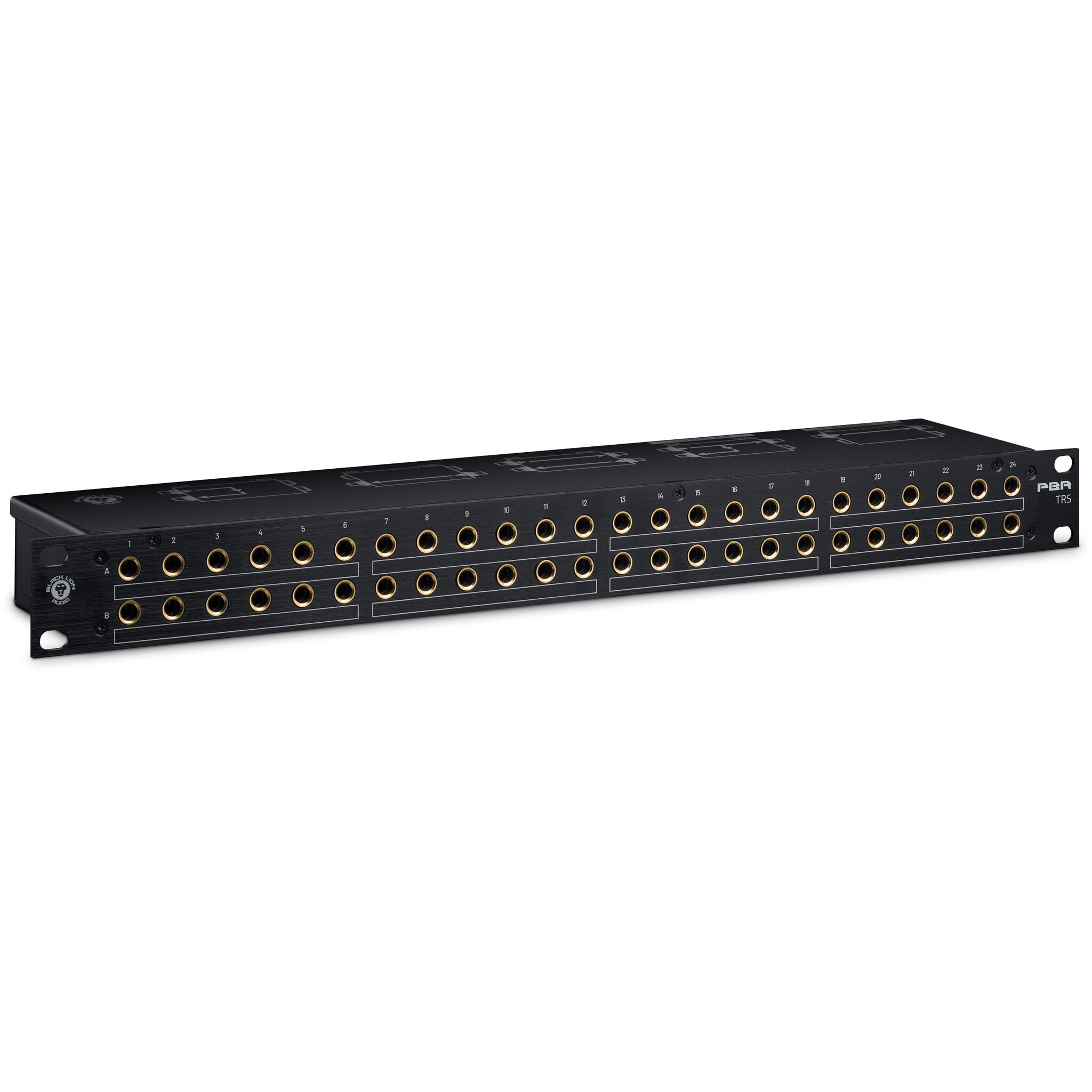 Black Lion Audio - 46 - point Patchbay with Bluetooth and 94 Gold - plated TRS Connectors - La Boîte Musicale - Patchbays - Black Lion Audio - 