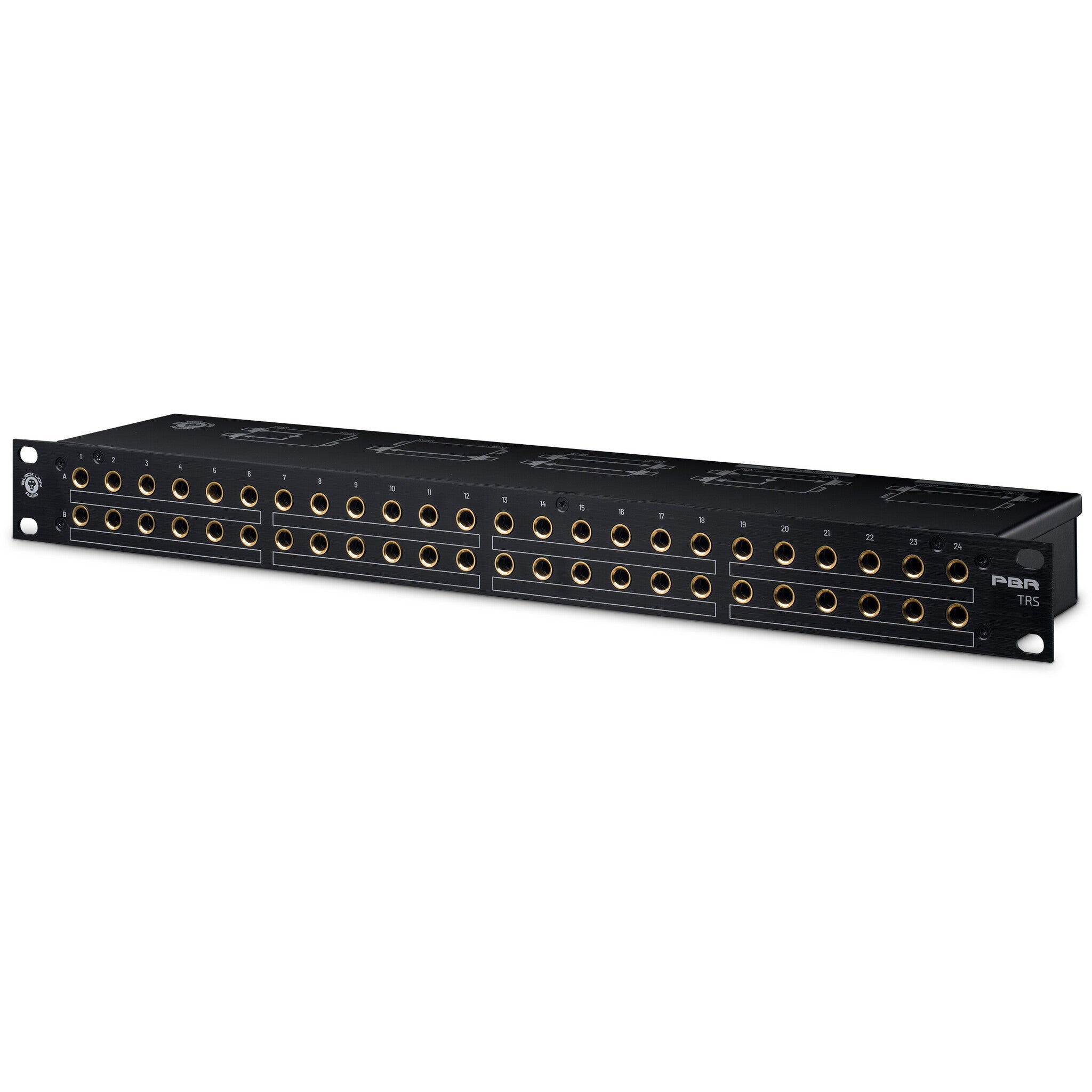 Black Lion Audio - 46 - point Patchbay with Bluetooth and 94 Gold - plated TRS Connectors - La Boîte Musicale - Patchbays - Black Lion Audio - 