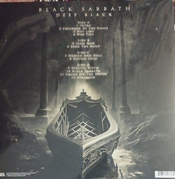 Black Sabbath - Deep Black - La Boîte Musicale - Vinyl Records - Vinyl Records - 