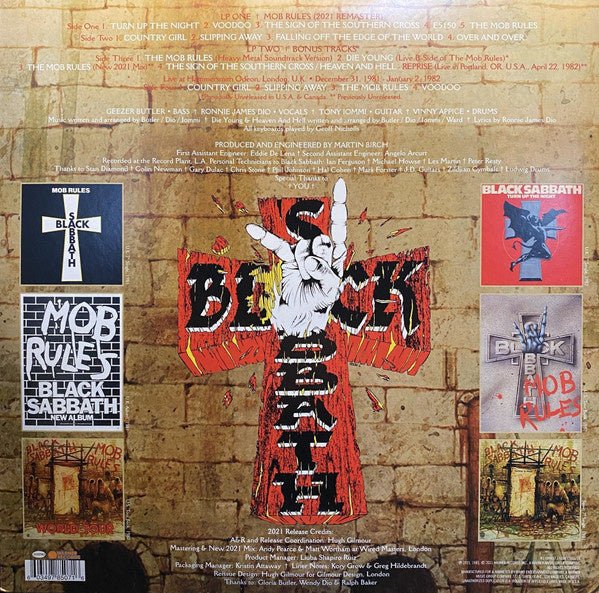 Black Sabbath - Mob Rules - La Boîte Musicale - Vinyl Records - Vinyl Records - 