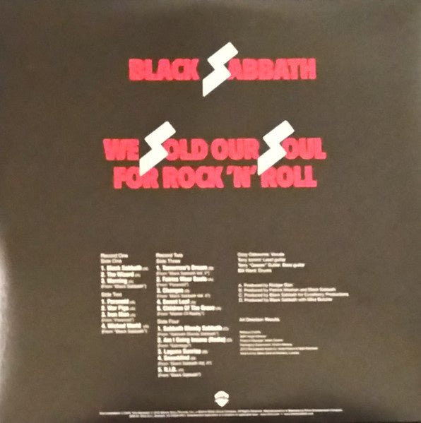 Black Sabbath - We Sold Our Soul For Rock 'N' Roll 2LP - La Boîte Musicale - Vinyl Records - Vinyl Records - 