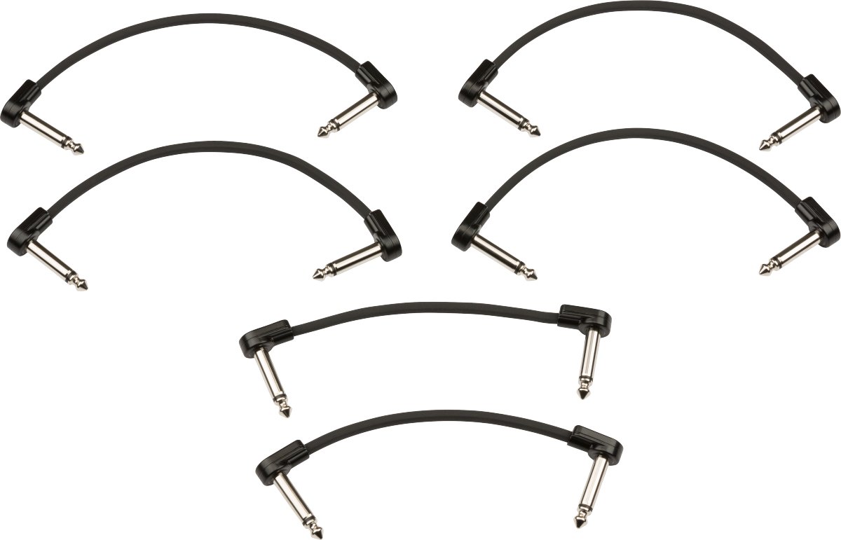 Blockchain™ Patch Cable Kit - Extra Small - Black - La Boîte Musicale - Patch Cables - Fender - 