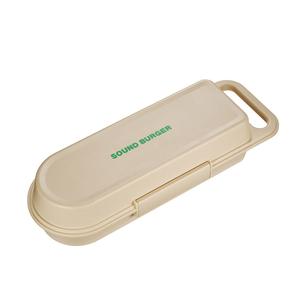 Audio-Technica AT-SBC1-BG Sound Burger Storage Case, Beige