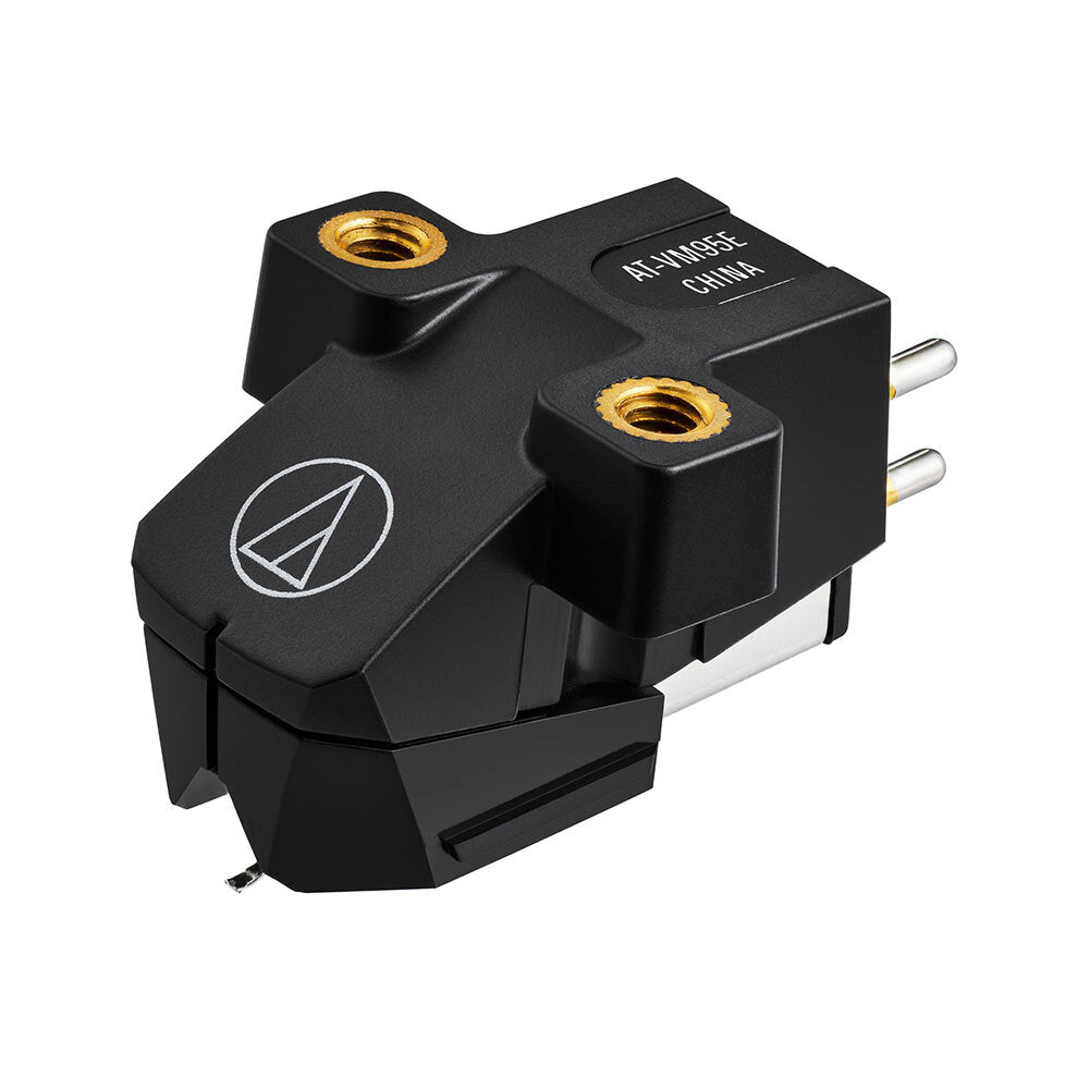 Audio-Technica AT-VM95EBK Dual Moving Magnet Cartridge with Elliptical Stylus, Black