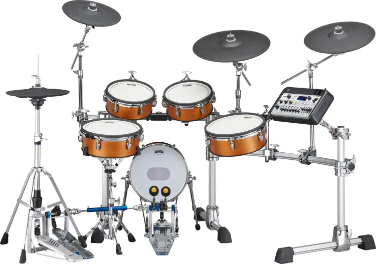 Yamaha DTX10KXRW Electronic Drum Set With TCS Heads (Real Wood)