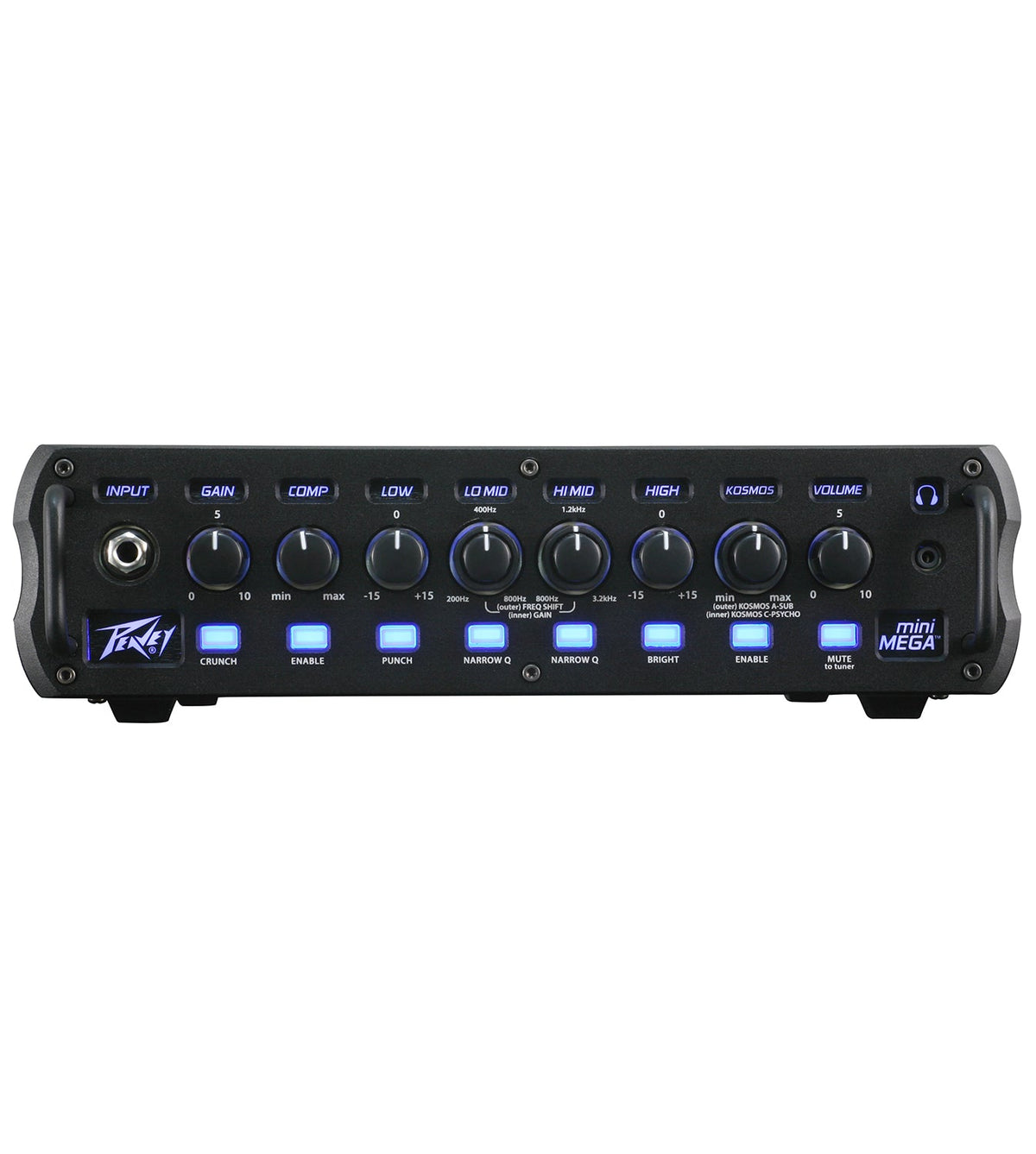 Peavey MiniMEGA™ 1000-Watt Mini Bass Amp Head