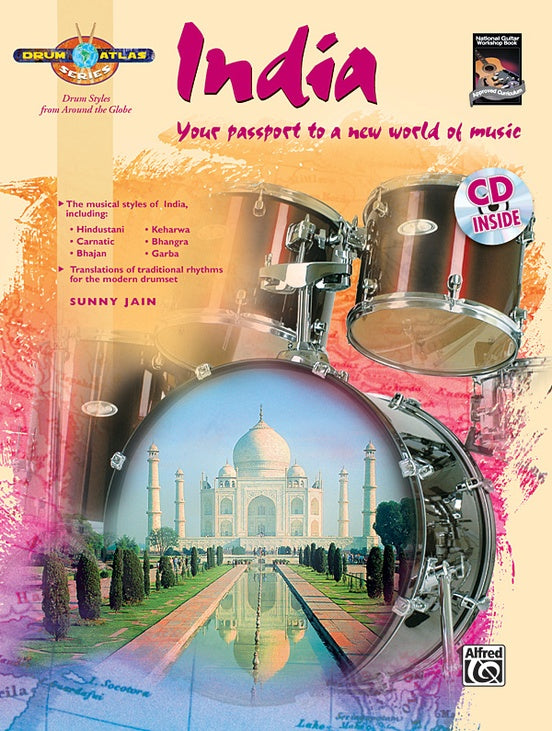 Alfred - India, Your Passport To A New World Of Music, Method For The Drumset