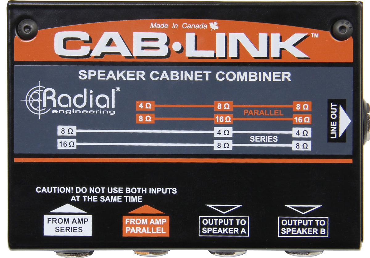 Radial CabLink - Passive Speaker Cabinet Merger - product view 1