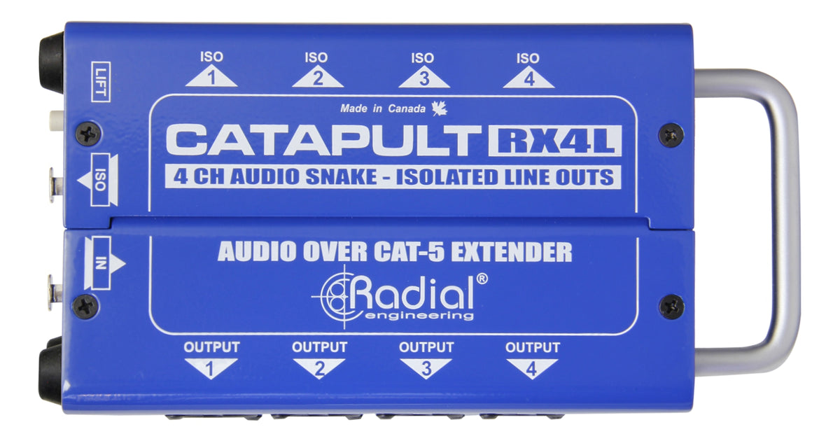 Radial Catapult RX4L - Cat 5 Analog Snake - product view 1