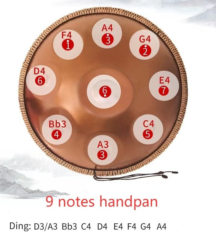 ECKO HP9000 HAND PAN (Gold)