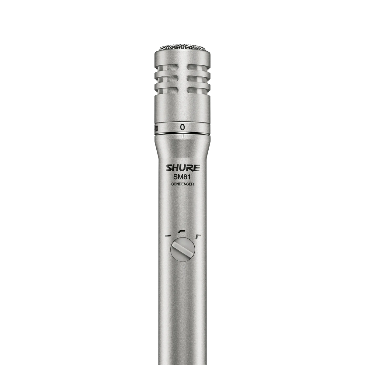 Shure SM81-LC - Cardioid Condenser Microphone with 10dB Pad & Low-Cut Filter - product view 1