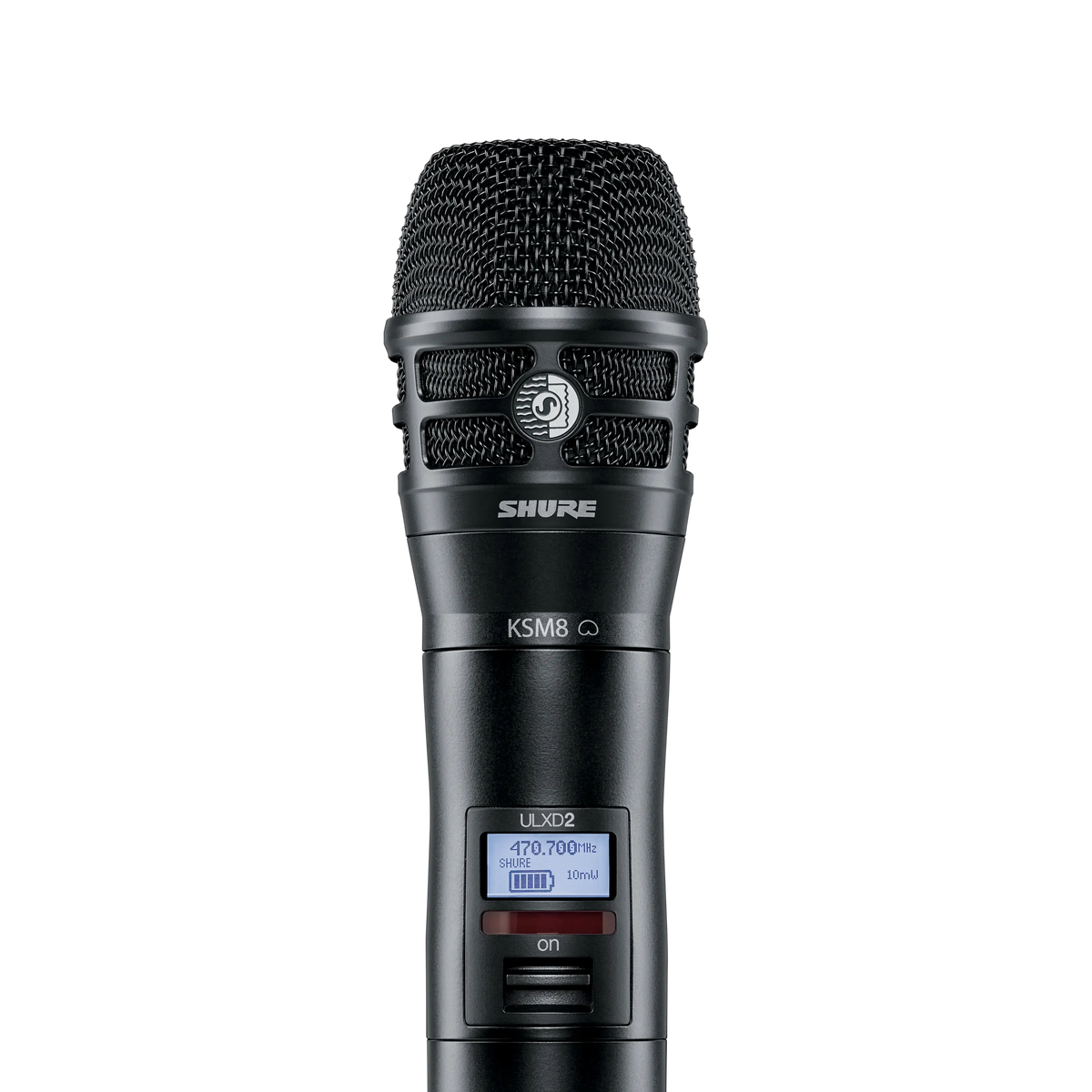 Shure ULXD2/K8B-G57 - Wireless Handheld Transmitter with Black KSM8 Microphone - product view 1